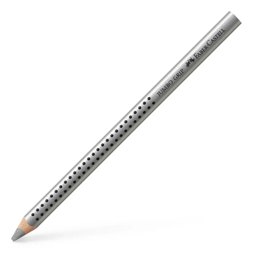 Farveblyant grip 2011 jumbo sølv>Faber-Castell Discount