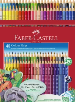 Farveblyant grip 48 stk.>Faber-Castell New