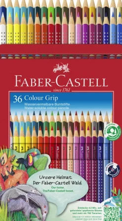 Farveblyant grip 36 stk.>Faber-Castell Online