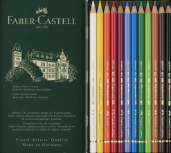 Farveblyant polychromos 12 farver>Faber-Castell Online