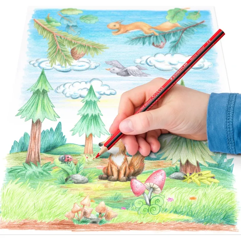 Farveblyant Noris trekantet 24 ass>Staedtler Online