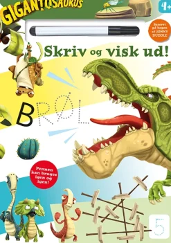 Gigantosaurus - Skriv og visk ud> Hot