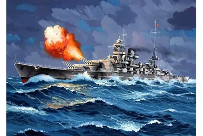 Gneisenau 1:1200>Revell Hot