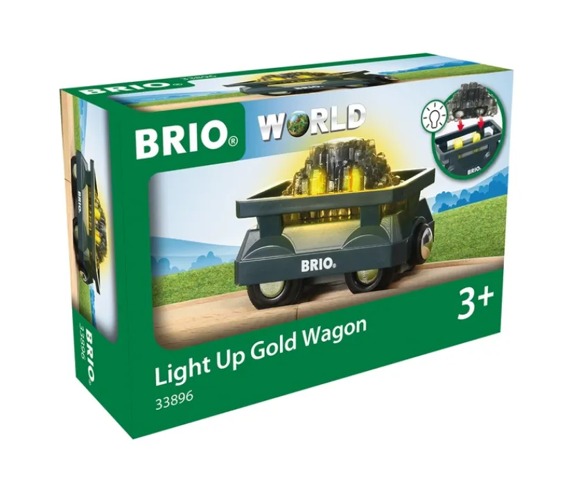 Guldvogn med lys>Brio Sale
