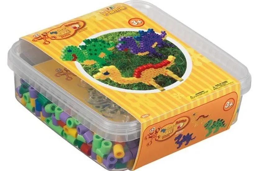 maxi bøtte 600 perler + plade 8215>Hama Sale