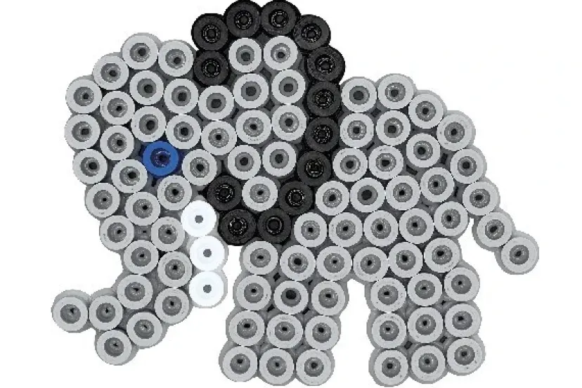 maxi bøtte perler 600stk + 2 stiftplader>Hama Sale