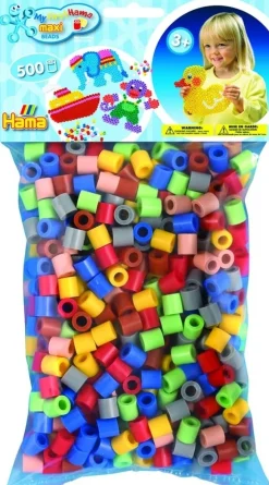 maxi perler 500 stk mix 69>Hama New