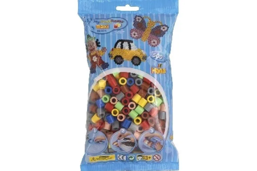 maxi perler 500 stk mix 69>Hama New