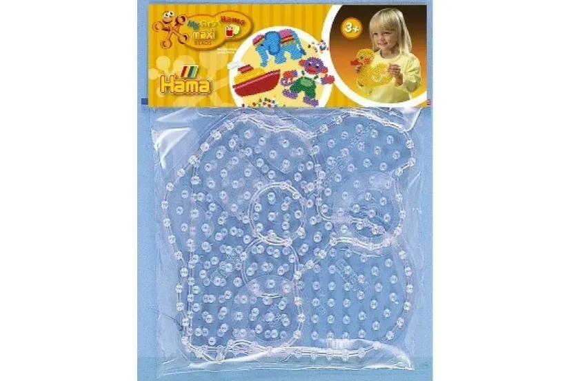 maxi stiftplade bil & hjerte>Hama Hot