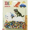 midi blisterpakning bil & dinosaur>Hama Online