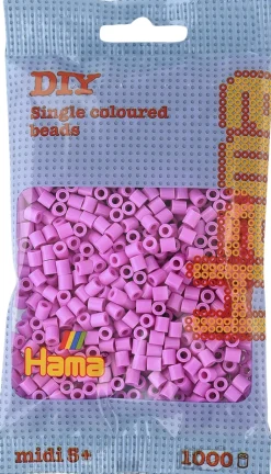 midi perler 1000 stk. pastel pink 48>Hama New