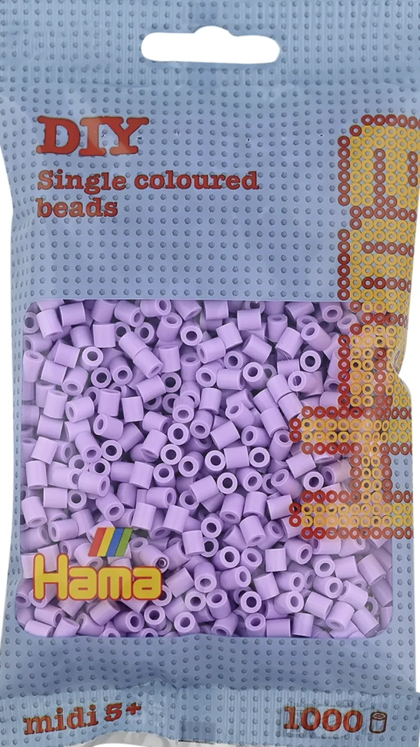 midi perler 1000 stk pastel syren 96>Hama Discount
