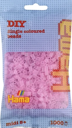 midi perler 1000 stk trans pink 72>Hama Hot