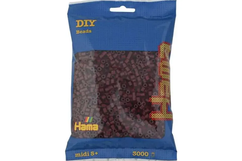 midi perler 3000stk bordeaux>Hama Clearance