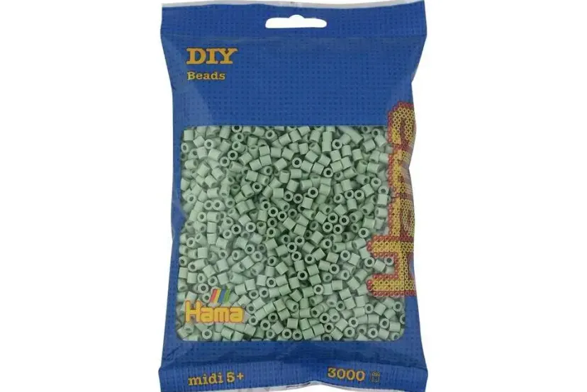 midi perler 3000stk eukalyptus>Hama Online