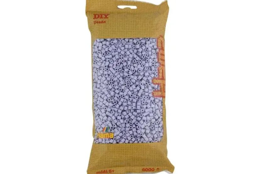 midi perler 6000stk lys lavendel>Hama Hot