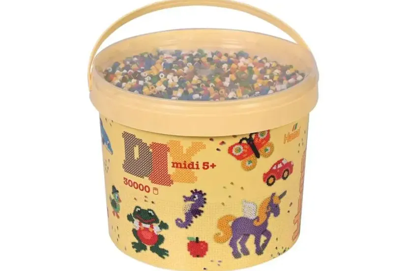 midi perler 30.000stk. mix 66>Hama