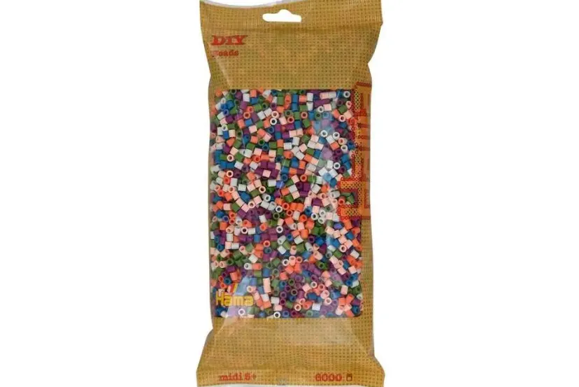 midi perler 6000stk mix 58>Hama Discount