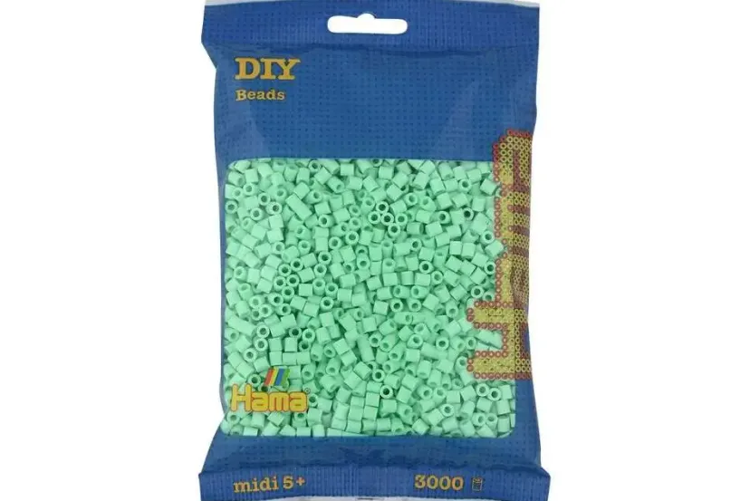 midi perler 3000stk pastel mint>Hama Outlet
