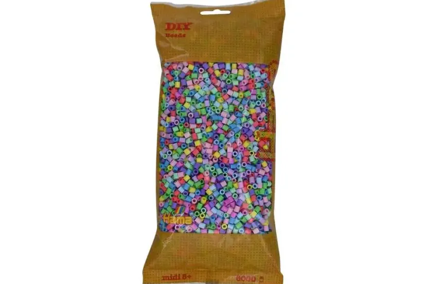 midi perler 6000stk pastel mix>Hama Clearance