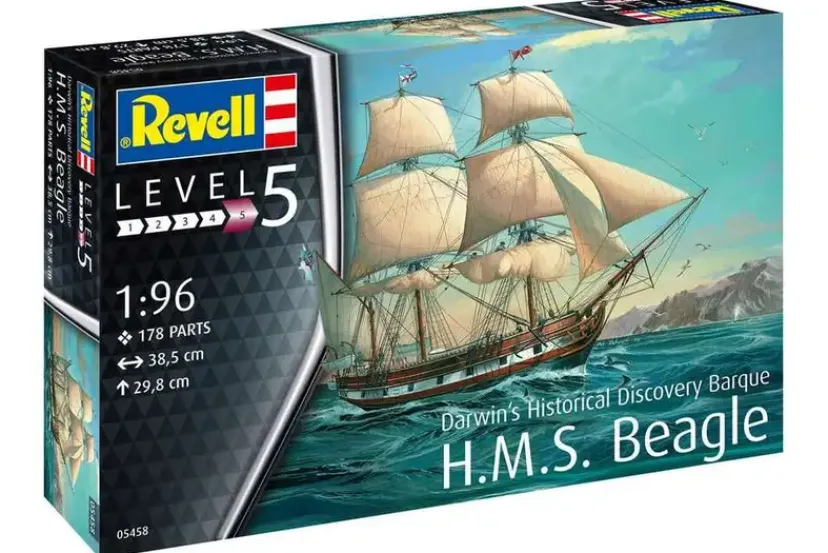 H.M.S. Beagle 1:96>Revell Hot