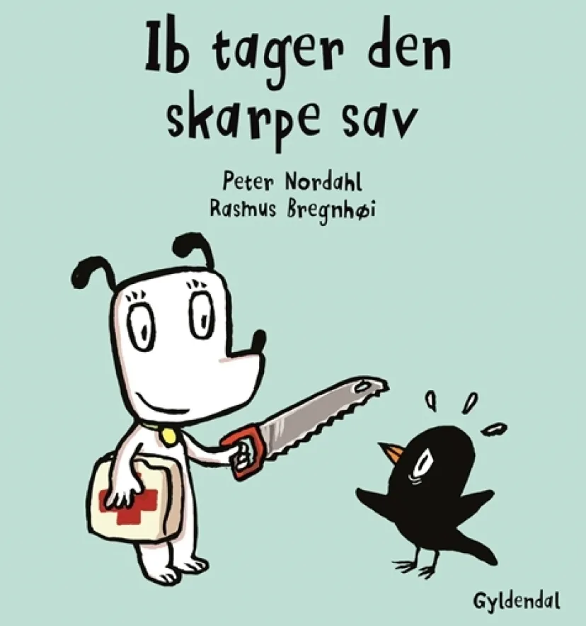 Ib tager den skarpe sav>