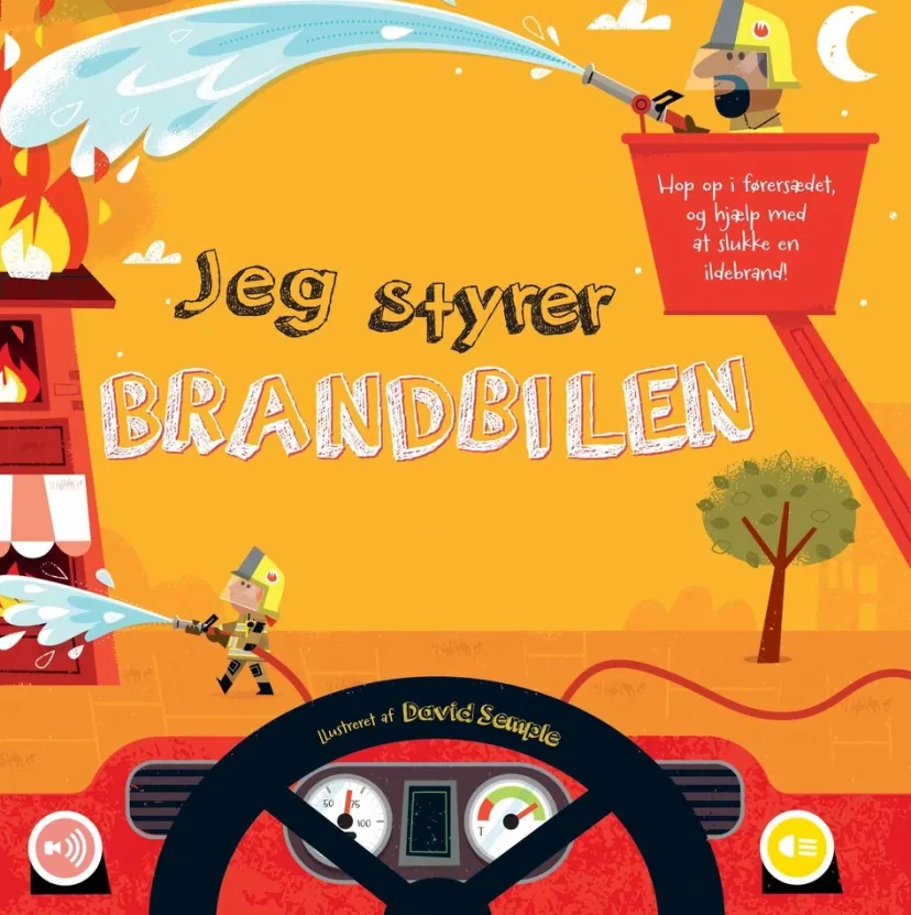 Jeg styrer brandbilen> Sale