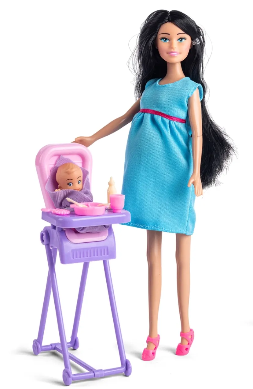 gravid dukke og tilbehør ass>Judith New
