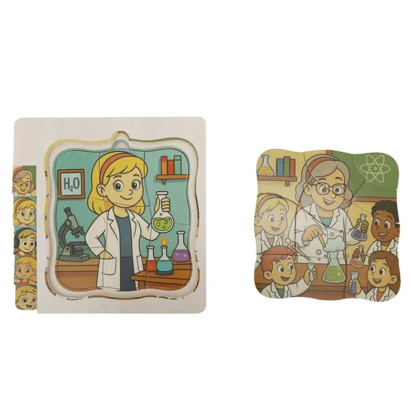 Kinder and Kids Lag-puslespil, Pigeliv>KINDERANDKIDS Online