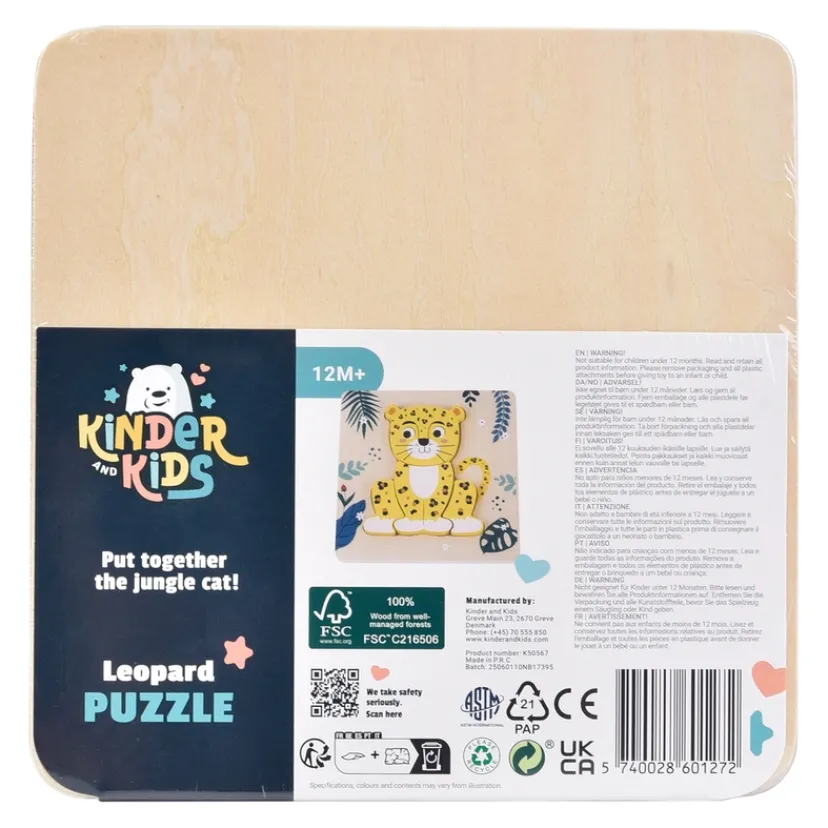 Kinder and Kids Puslespil, Leopard>KINDERANDKIDS Sale