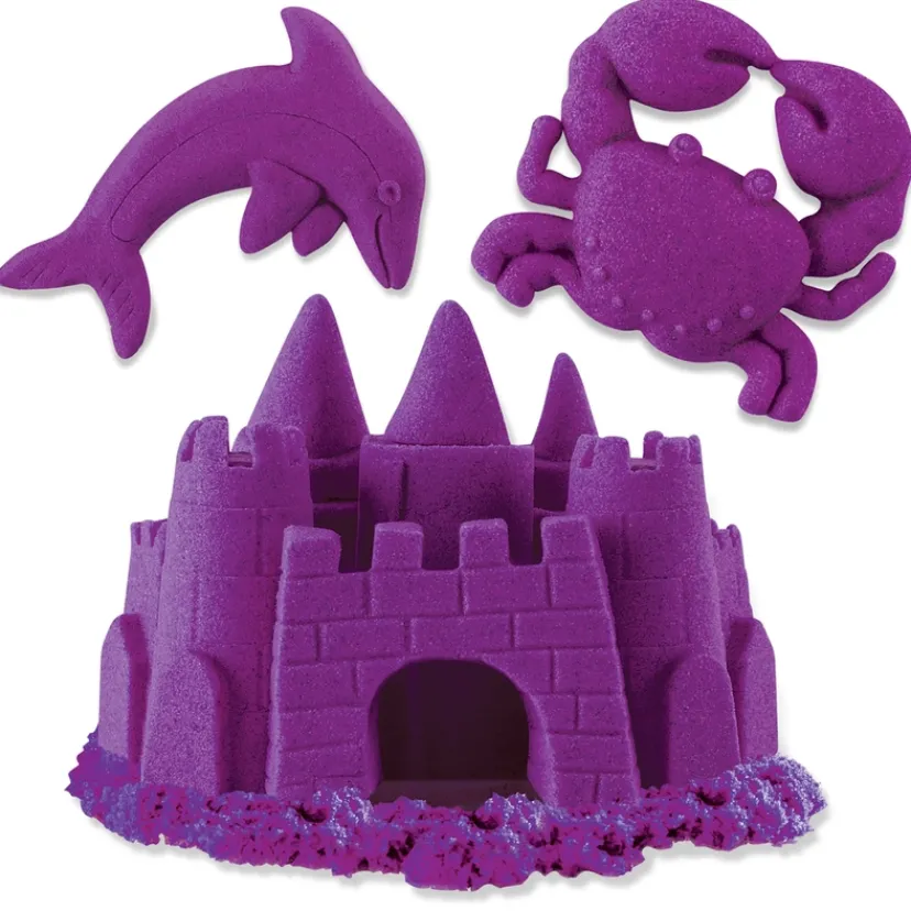 Kinetic Sand Neonboks med Primærfarver> Outlet