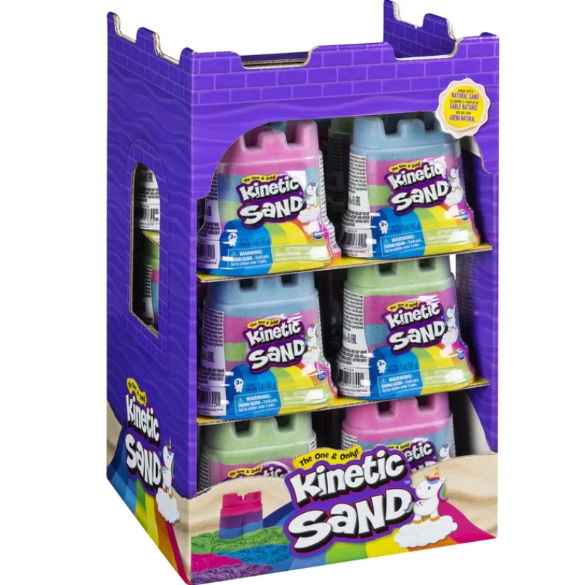 Rainbow Unicorn Castle ass>Kinetic Sand Clearance