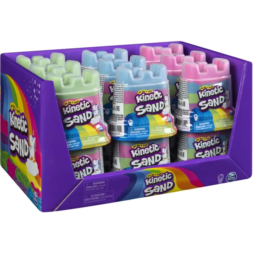 Rainbow Unicorn Castle ass>Kinetic Sand Clearance