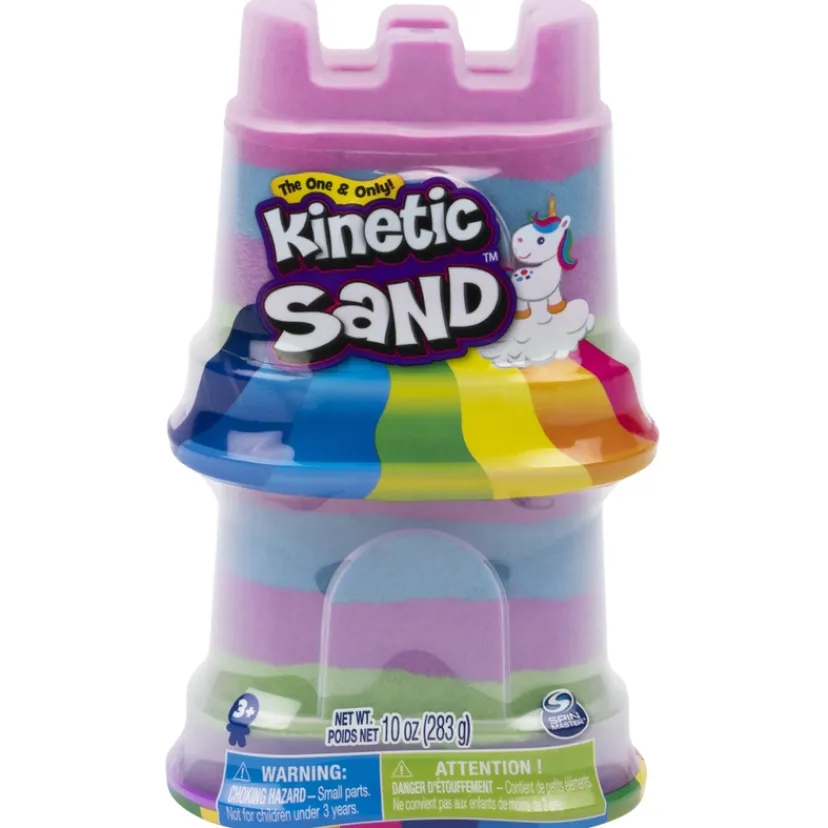 Rainbow Unicorn Castle ass>Kinetic Sand Clearance