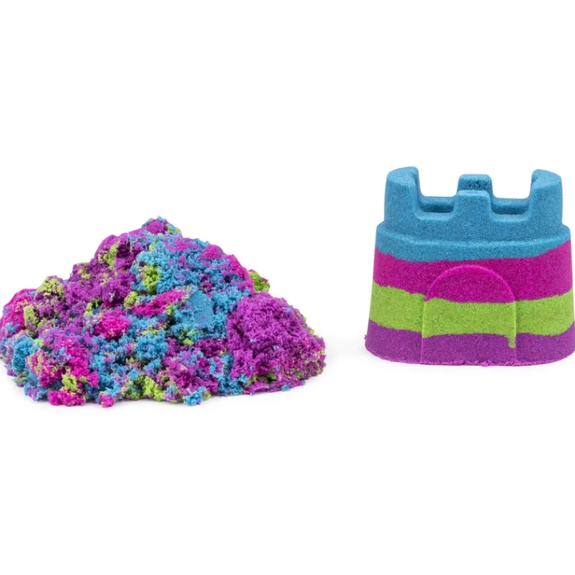 Rainbow Unicorn Castle ass>Kinetic Sand Clearance