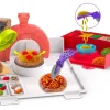 Squish Pizza>Kinetic Sand Hot