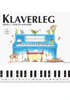 Klaverleg bind 2 - for to hænder (blå)> Online