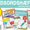Krydsords samleposer med 3 blade. Sværhedsgrad LET ***> Best