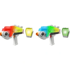 Laser X Blaster med lys og lyd. 2 stk><noscript><img width=