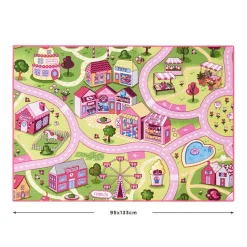Legetæppe - Pink tivoli - 95 x 133 cm> Online