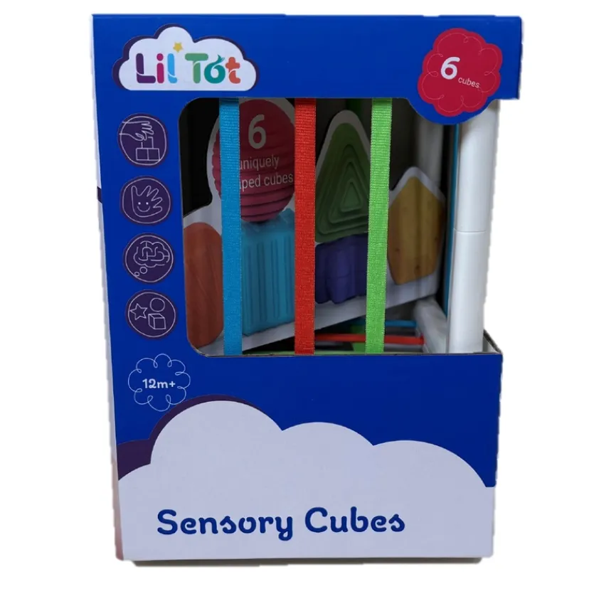 Lil'Tot Putteboks Med 6 Klodser> Outlet