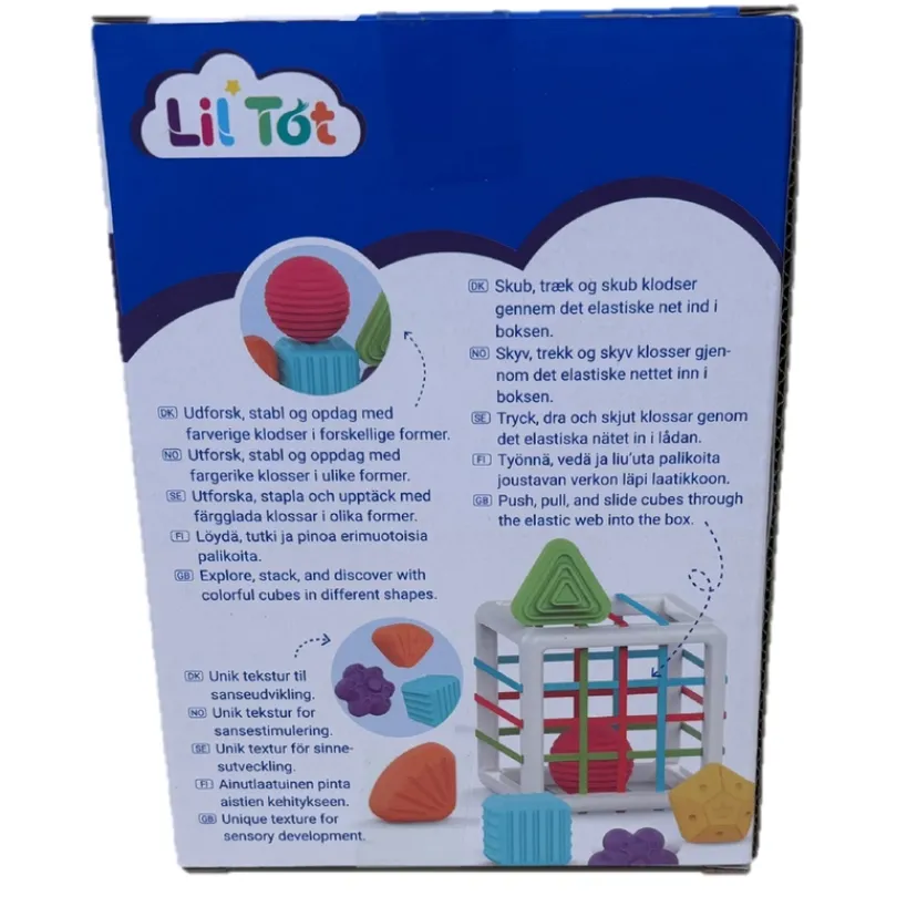 Lil'Tot Putteboks Med 6 Klodser> Outlet