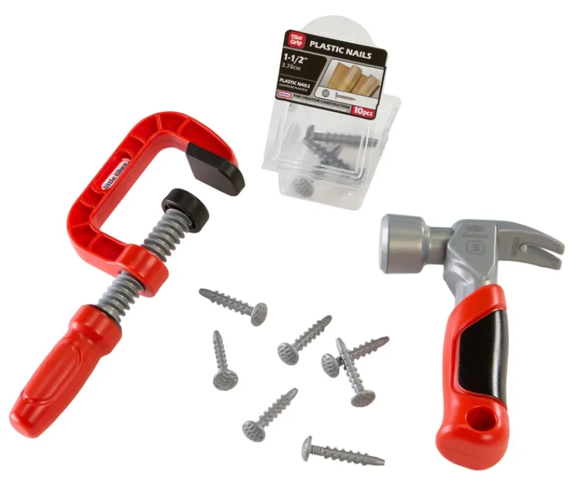 Little Tikes Creative Construction hammer- og sømsæt>