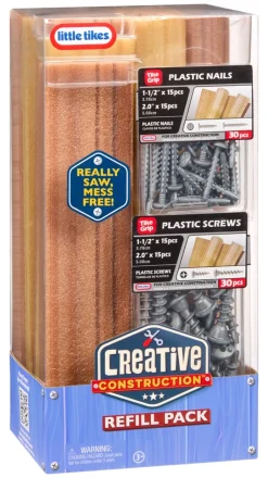Little Tikes Creative Construction træ, søm og skruer> Sale