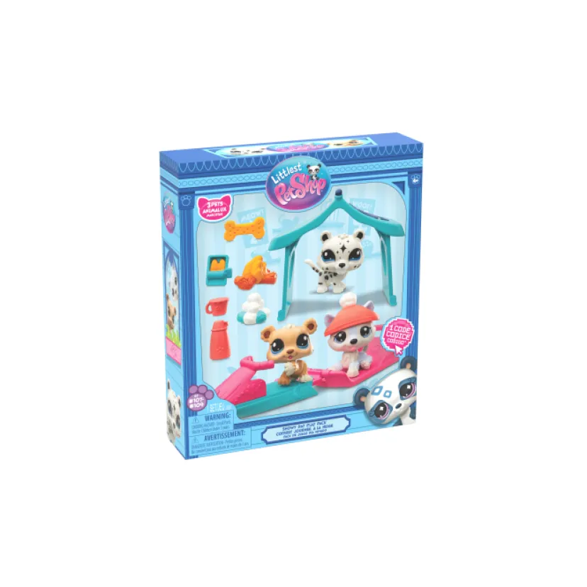 SNOWY DAY PLAY>Littlest Pet shop