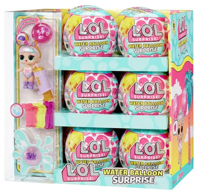 . Surprise! Water Balloon Tots>L.O.L Hot