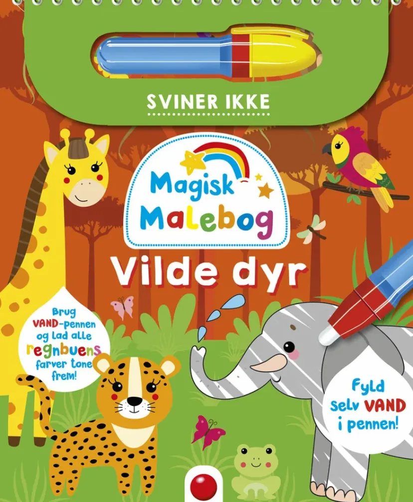 Magisk malebog: Vilde dyr> Hot