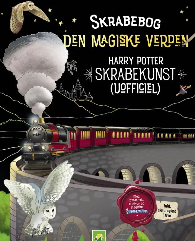 Magisk verden Harry Potter skrabekunst (uofficiel)> New