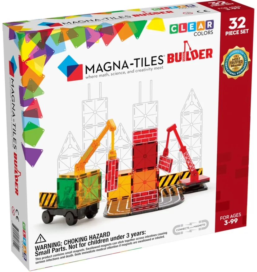 MAGNA-TILES Builder 32 stk.>MAGNATILES Outlet