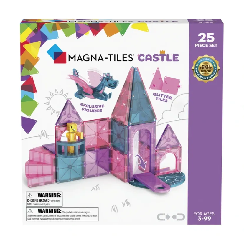 MAGNA-TILES Castle 25 atk>MAGNATILES